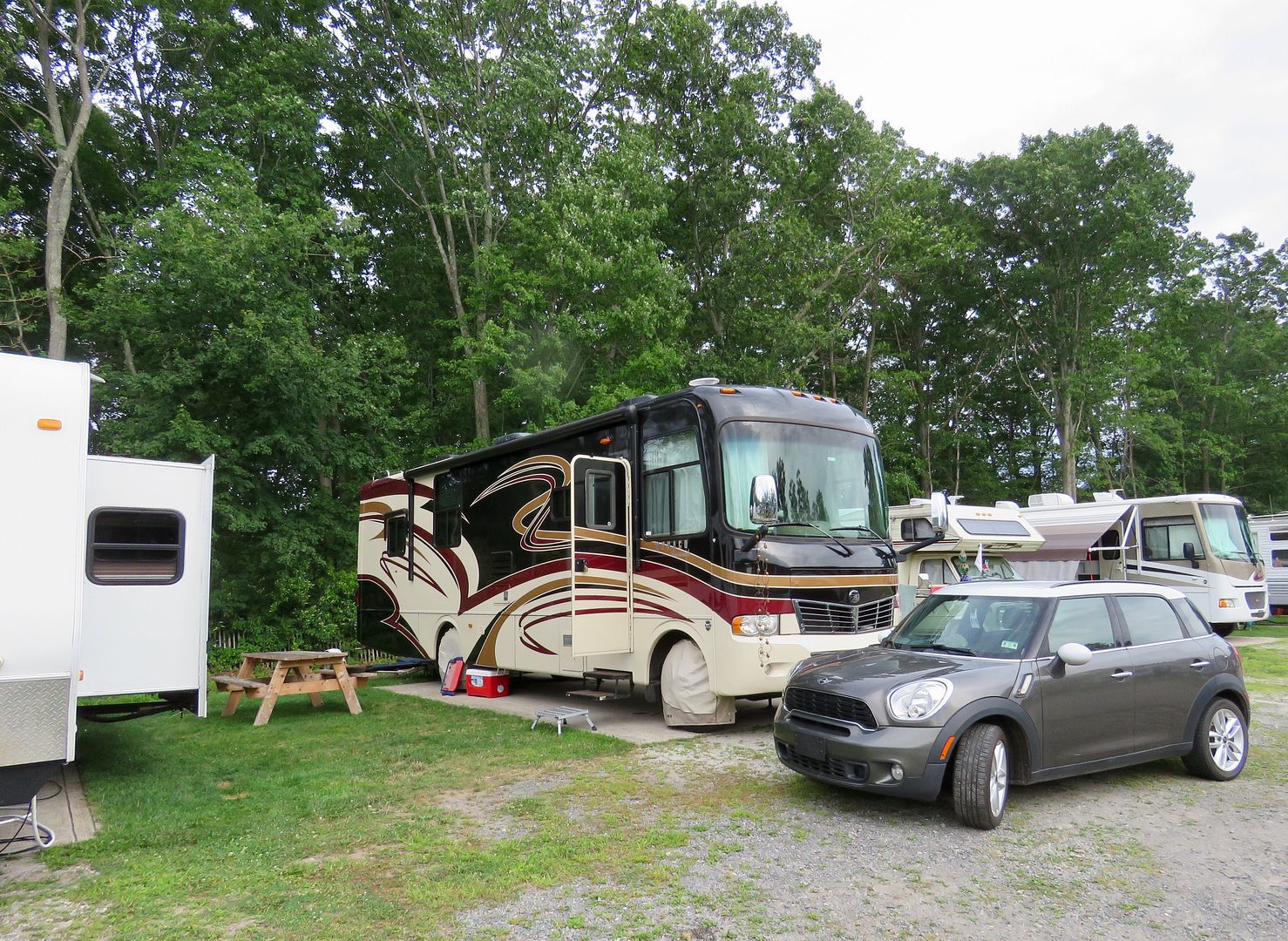 Winds of Destiny RVLife Beach Rose RV Park, August 4 to 8, 2017
